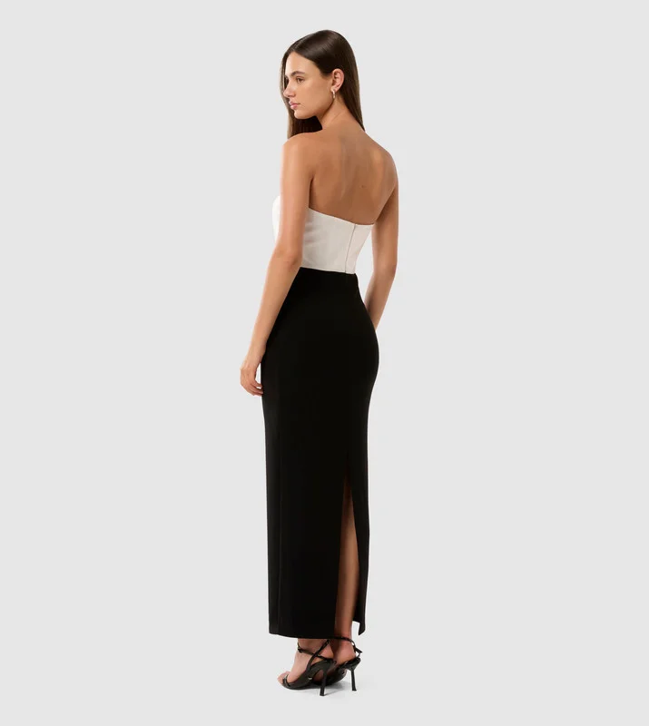forever new  VERA Color Block Gown for Women | Best Price UAE